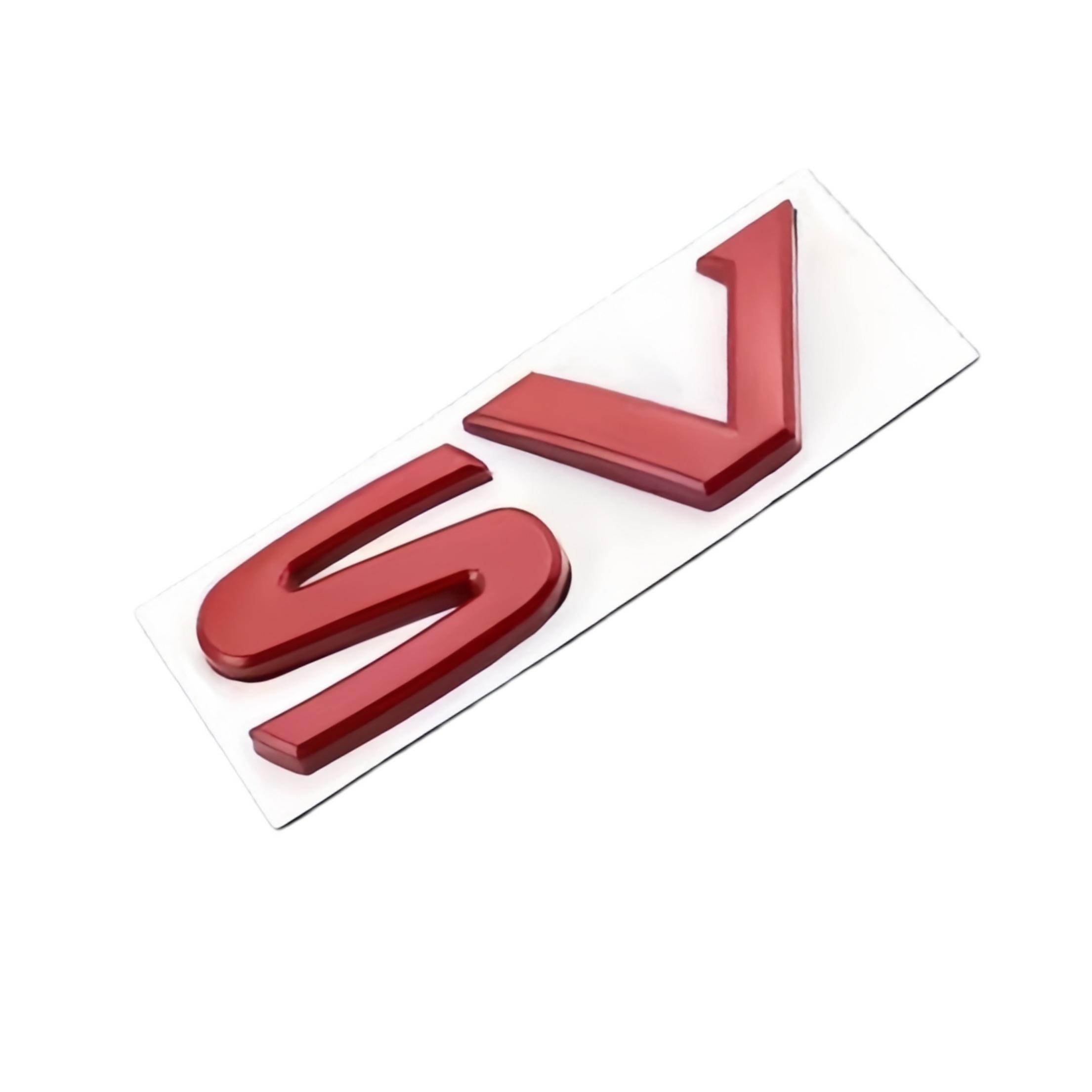 3D Metal SR SV Logo badge Sticker Side Fender Trunk Rear Emblem Decal SV
3D Metal SR SV Logo badge Sticker Side Fender Trunk Rear Emblem Decal SV