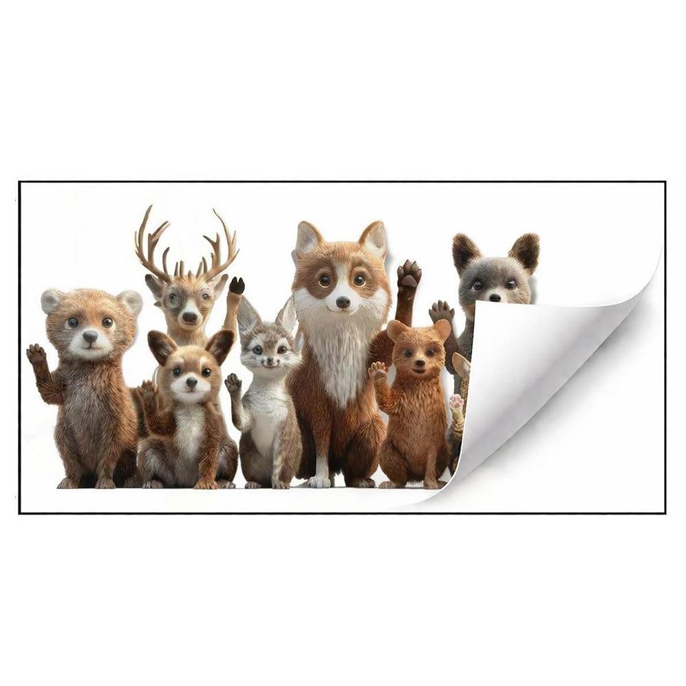 Multicolor Greeting Animal Decal Electrostatic Decorative Sticker Glass Decals Home Decoration cartoon
Multicolor Greeting Animal Decal Electrostatic Decorative Sticker Glass Decals Home Decoration cartoon