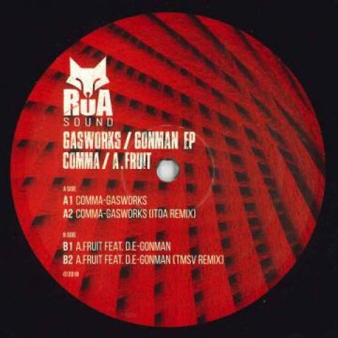 12inch Record COMMA / A. FRUIT, DE - Gasworks; (Itoa Remix) / Gonman; (T RUA007 Rua Sound 2018 Europe Reggae, Ska & Dub
12inch Record COMMA / A. FRUIT, DE - Gasworks; (Itoa Remix) / Gonman; (T RUA007 Rua Sound 2018 Europe Reggae, Ska & Dub