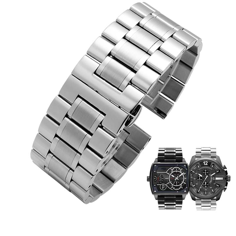 High Quality Stainless Steel Watchband for Diesel DZ7263 DZ7330 DZ4358 Watches Strap Black Silver 22mm 24mm 26mm 28mm 30mm 32mm 32mm
High Quality Stainless Steel Watchband for Diesel DZ7263 DZ7330 DZ4358 Watches Strap Black Silver 22mm 24mm 26mm 28mm 30mm 32mm 32mm