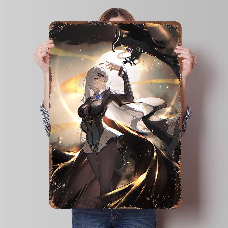 Yixuan Zenless Zone Zero Metal Poster Customized Wall Art Retro Vintage Tinplate Signs for Home Decor Living Room Decorations 7.9x11.8In(20x30cm)
Yixuan Zenless Zone Zero Metal Poster Customized Wall Art Retro Vintage Tinplate Signs for Home Decor Living Room Decorations 7.9x11.8In(20x30cm)