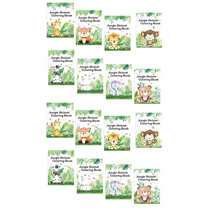 C-Convenient-16Pcs Cartoon Jungle Animals Graffiti Painting Book Kids Coloring Picture Books Birthday Gifts Drawing Notebook зелений
C-Convenient-16Pcs Cartoon Jungle Animals Graffiti Painting Book Kids Coloring Picture Books Birthday Gifts Drawing Notebook зелений