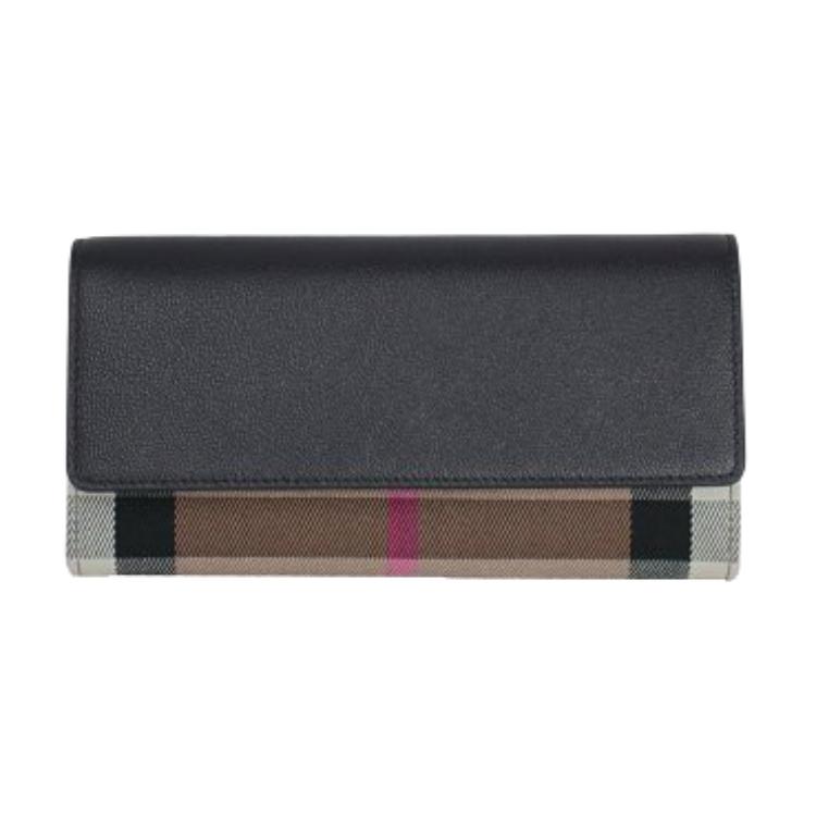 Burberry Black Leather Long Wallet With Vintage Check Trim For Daily Use Basic Set (Bag+Dust Bag)
Burberry Black Leather Long Wallet With Vintage Check Trim For Daily Use Basic Set (Bag+Dust Bag)