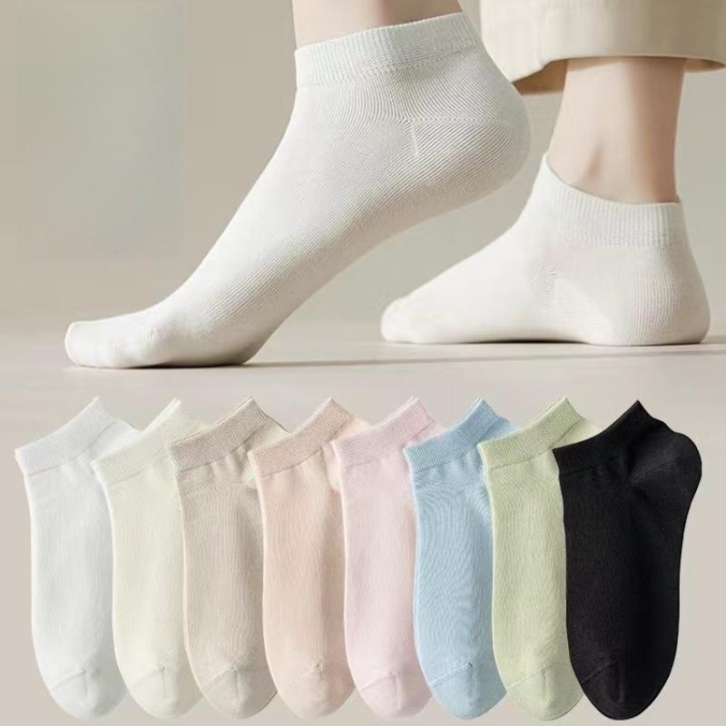 Women s Shallow-mouth Short Socks Breathable Sweat-absorbent Thin Solid Color Short Socks One Size
Women s Shallow-mouth Short Socks Breathable Sweat-absorbent Thin Solid Color Short Socks One Size