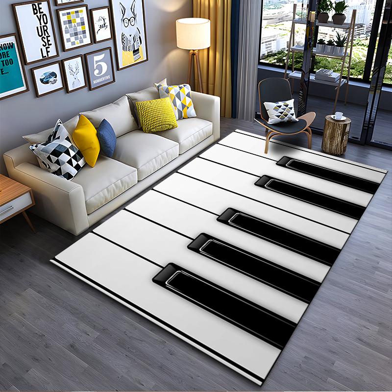Modern Piano Keyboard Print Carpet for Living Room Home Decor Suitable for use as an anti-slip for living room bedroom sofas 40x60cm( 15x23in )
Modern Piano Keyboard Print Carpet for Living Room Home Decor Suitable for use as an anti-slip for living room bedroom sofas 40x60cm( 15x23in )