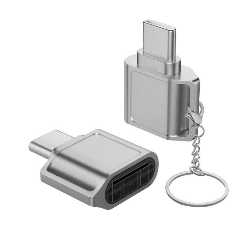 Type C to TF Micro SD Card Reader Memory Card Writer Adapter Extend Dongle for Phone Tablet Laptop Data Transfer Converter серебряный
Type C to TF Micro SD Card Reader Memory Card Writer Adapter Extend Dongle for Phone Tablet Laptop Data Transfer Converter серебряный