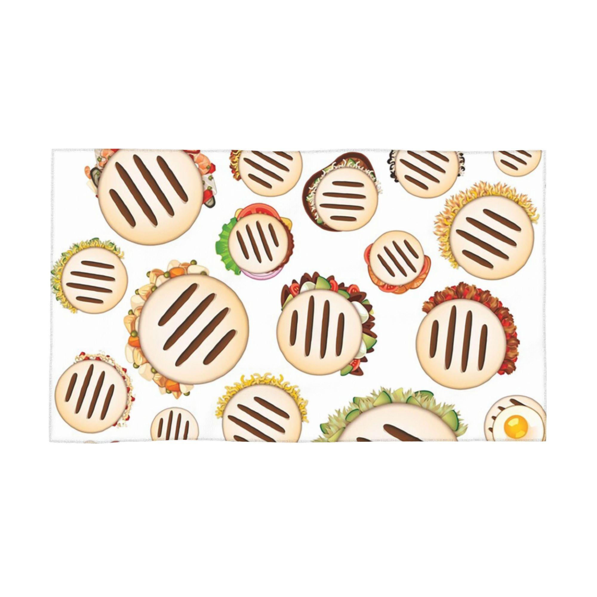 Arepas Pattern Venezuela Soft Face Towel Quick Dry Pool Bath Cotton Towels Breathable W30*H60(CM)
Arepas Pattern Venezuela Soft Face Towel Quick Dry Pool Bath Cotton Towels Breathable W30*H60(CM)