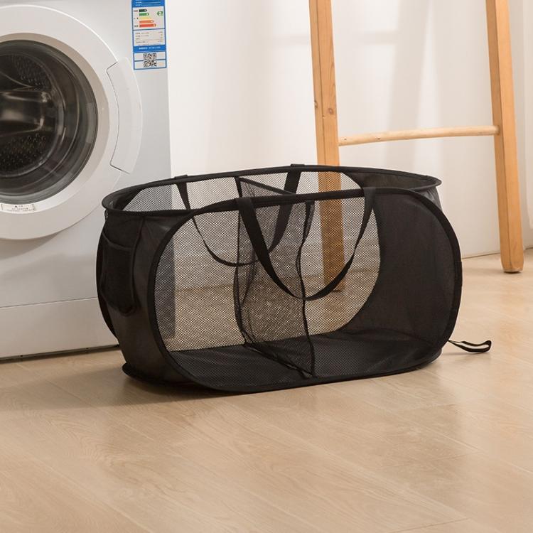 Foldable Storage Basket Household Layered Thickened Dirty Laundry Basket 2 Grids Black
Foldable Storage Basket Household Layered Thickened Dirty Laundry Basket 2 Grids Black