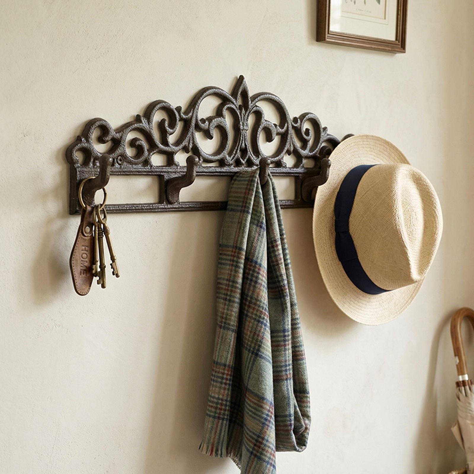 Cast Iron Decorative Wall Hook Key Holder Multifunctional Hanging Clothes Bags Coats Tools Coat
Cast Iron Decorative Wall Hook Key Holder Multifunctional Hanging Clothes Bags Coats Tools Coat