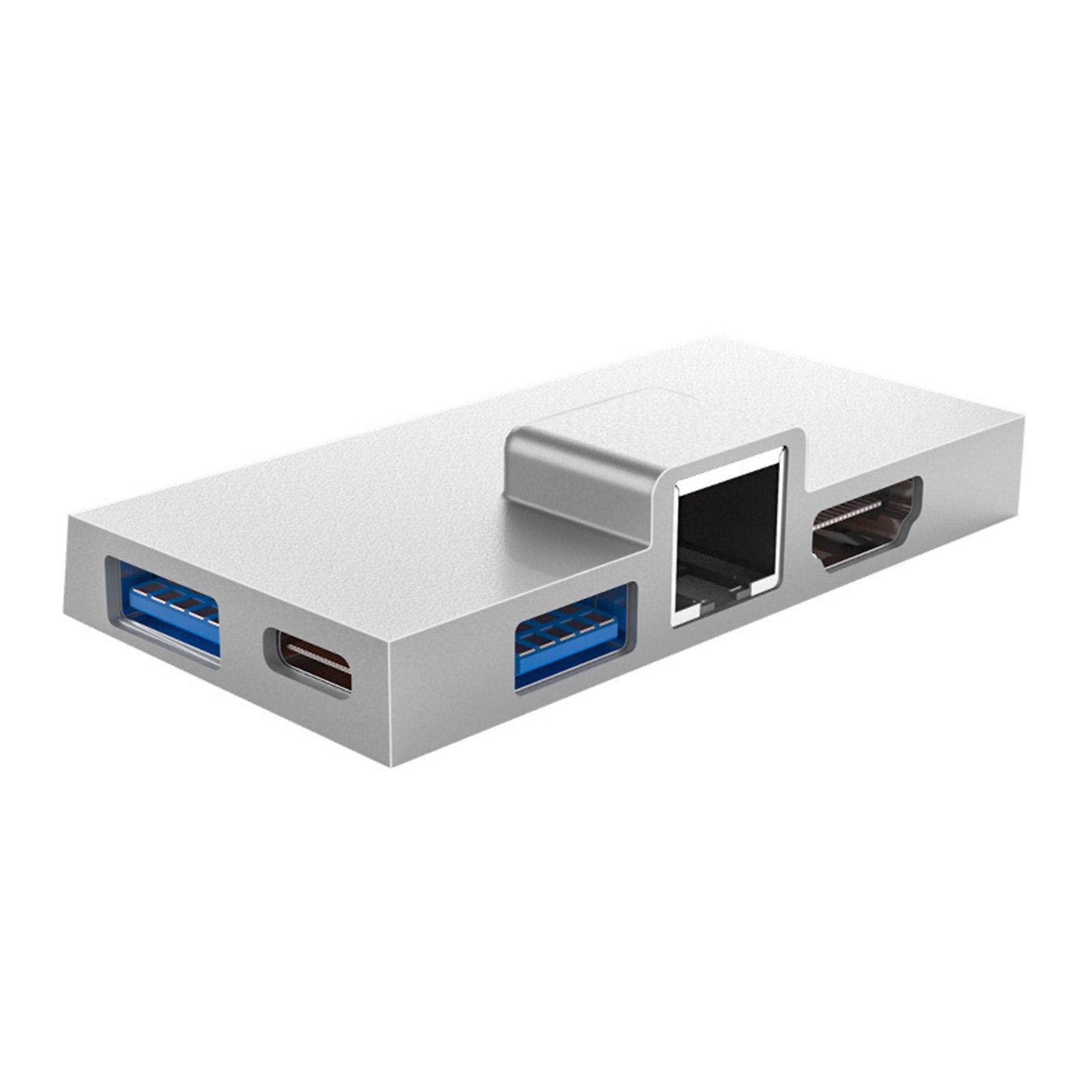 Универсальный концентратор для Microsoft Surface Pro X/8/9 — USB 3.0, RJ45, кард-ридер, PD 100 Вт и HDMI-совместимый выход 4K
Универсальный концентратор для Microsoft Surface Pro X/8/9 — USB 3.0, RJ45, кард-ридер, PD 100 Вт и HDMI-совместимый выход 4K