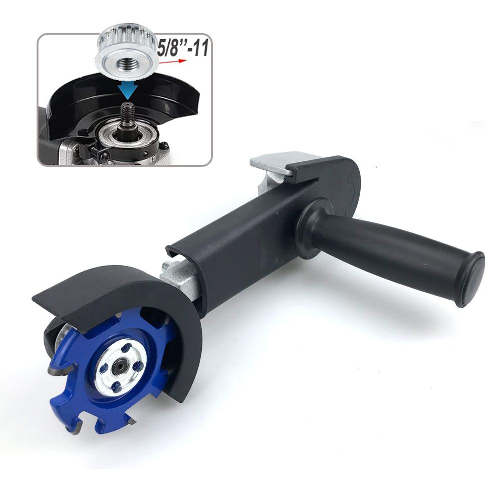 Шлифовальная насадка для преобразования Широкое применение Простое управление Прочный АБС-пластик и легированная сталь Инструмент для угловой шлифмашины Портативный для скульптуры