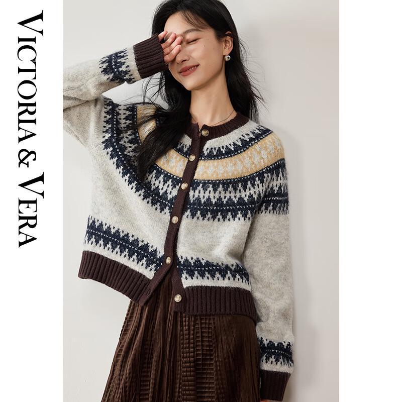 VICTORIA&VERA Women s Fair Isle Jacquard Knit Sweater XL
VICTORIA&VERA Women s Fair Isle Jacquard Knit Sweater XL