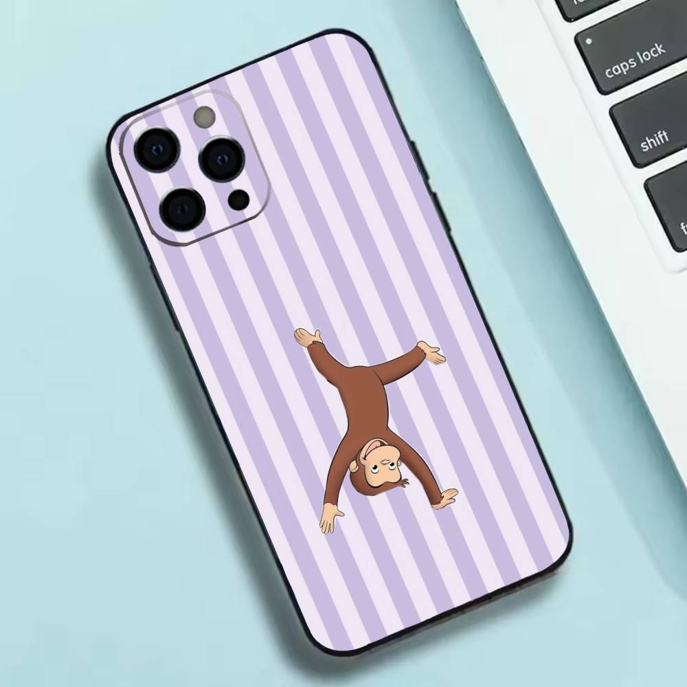 Curious G-George Monkey Phone Case Silicone Soft For IPhone 17 16 15 14 13 12 11 X XR Plus Pro Max Plus iPhone13
Curious G-George Monkey Phone Case Silicone Soft For IPhone 17 16 15 14 13 12 11 X XR Plus Pro Max Plus iPhone13
