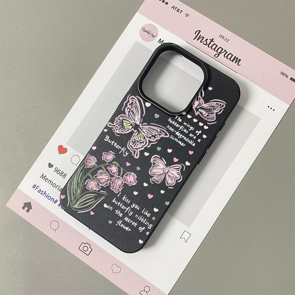 Pink bell orchid butterfly Phone Case For iPhone 17 17Air 13 16 15 14 11 12 Pro Max Soft Anti-fall Protection Bumper Cover Funda iPhone XR
Pink bell orchid butterfly Phone Case For iPhone 17 17Air 13 16 15 14 11 12 Pro Max Soft Anti-fall Protection Bumper Cover Funda iPhone XR