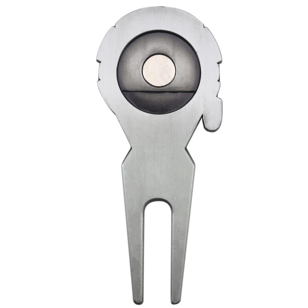 Zinc Zinc Zinc Alloy Golf Green Fork Magnetic Divot Fork Groove Cleaner Golf Ball Marker Bottle Opener silver
Zinc Zinc Zinc Alloy Golf Green Fork Magnetic Divot Fork Groove Cleaner Golf Ball Marker Bottle Opener silver