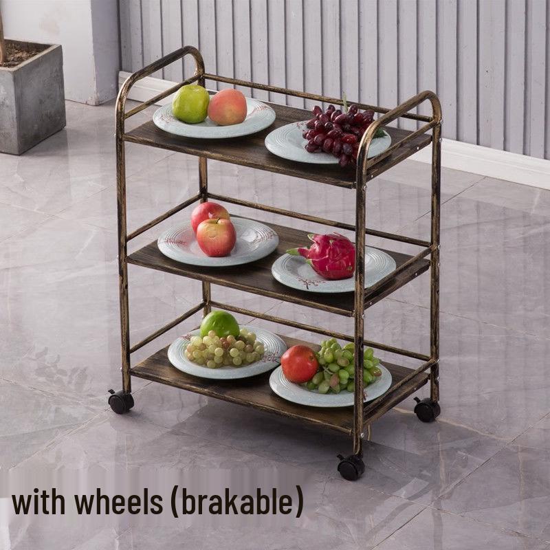 Miling 3-Tier Iron Art Storage Rack with Wheels
Miling 3-Tier Iron Art Storage Rack with Wheels