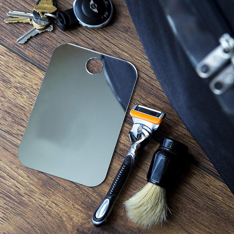 Acrylic Anti Fog Mirror Shower Shaving Fogless Mirror Washroom Unbreakable Portable Travel Shaving Bathroom Accessories Tools 13x17cm
Acrylic Anti Fog Mirror Shower Shaving Fogless Mirror Washroom Unbreakable Portable Travel Shaving Bathroom Accessories Tools 13x17cm