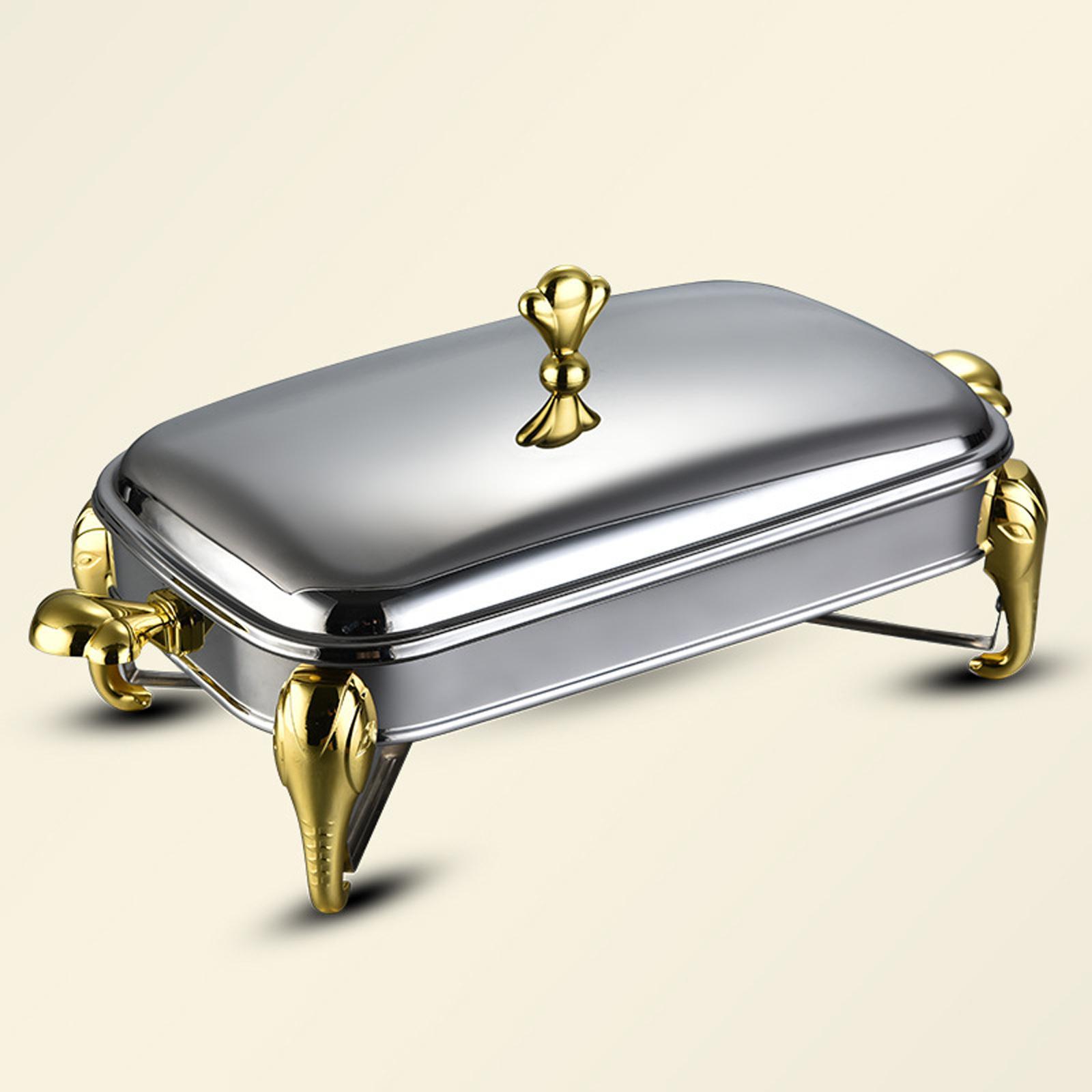 Chafing Dish Buffet Warmer Food Tray Hot Pot Detachable Serving Dish Hot Pot for Banquets Wedding Catering Parties Cooking
Chafing Dish Buffet Warmer Food Tray Hot Pot Detachable Serving Dish Hot Pot for Banquets Wedding Catering Parties Cooking