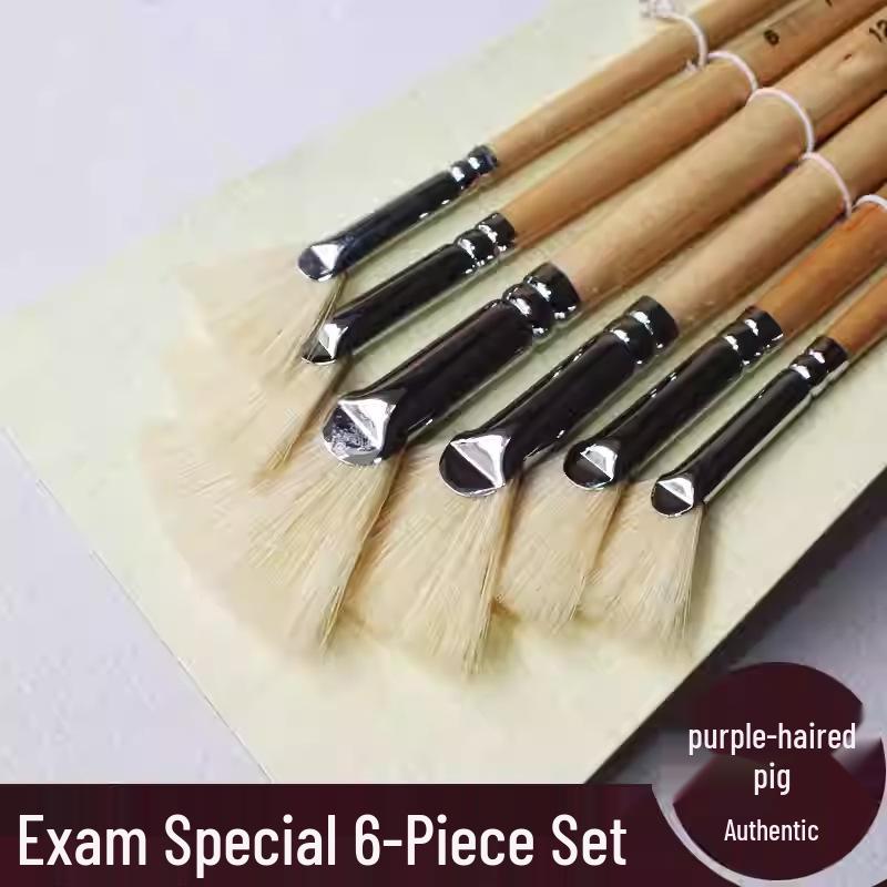 Набор кистей для мультимедийного искусства из 6 штук: Кисти-вееры из щетины, акриловые, гуашевые, масляные, акварельные белый
Набор кистей для мультимедийного искусства из 6 штук: Кисти-вееры из щетины, акриловые, гуашевые, масляные, акварельные белый