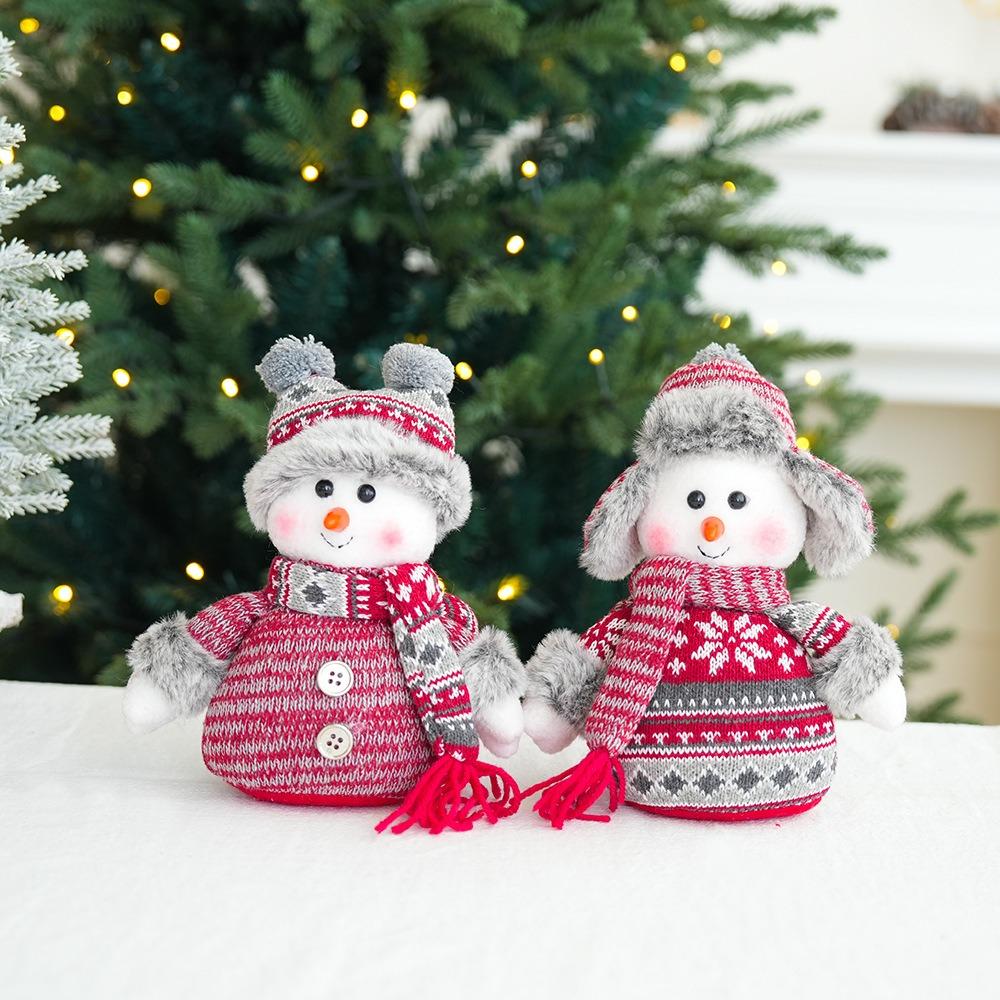 Portable Knitted Hat Snowman Doll Cartoon Christmas Fabric Doll Snow Doll Holiday style B
Portable Knitted Hat Snowman Doll Cartoon Christmas Fabric Doll Snow Doll Holiday style B