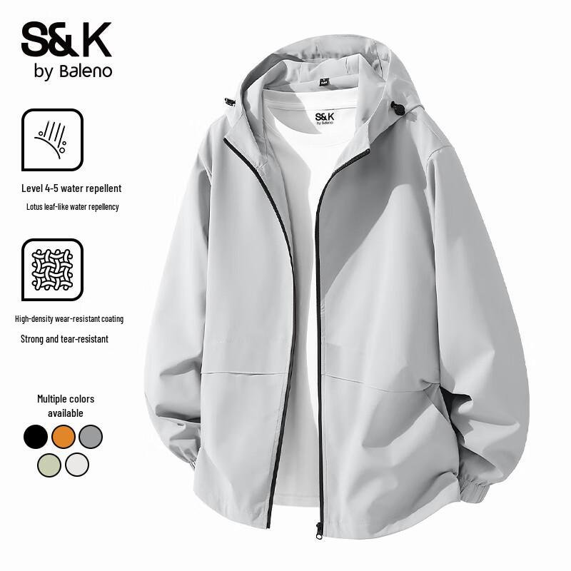 Baleno Men s S&K Series Hooded Windproof & Water-Repellent Jacket 3XL
Baleno Men s S&K Series Hooded Windproof & Water-Repellent Jacket 3XL