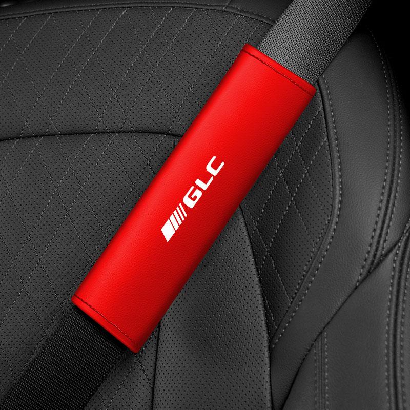 Car Styling Seat Belt Cover Leather Seatbelt Shoulder Strap Protector Pads For Mercedes Benz GLA GLB GLC car Accessories
Car Styling Seat Belt Cover Leather Seatbelt Shoulder Strap Protector Pads For Mercedes Benz GLA GLB GLC car Accessories