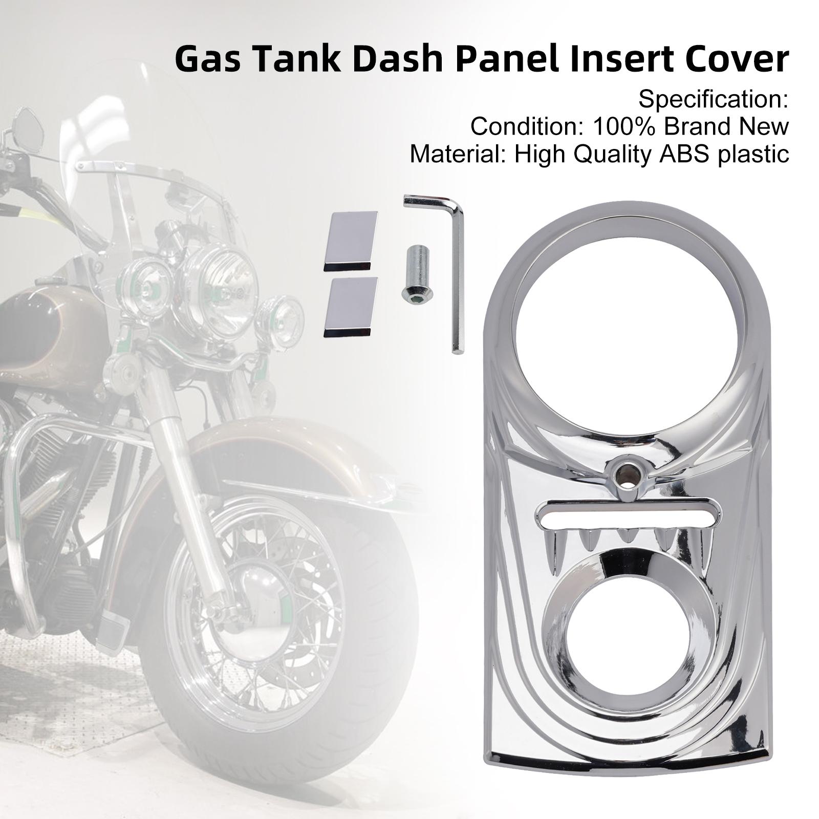 Gas Tank Dash Panel Insert Cover For Softail FLSTC FXST Street Glide Chrome
Gas Tank Dash Panel Insert Cover For Softail FLSTC FXST Street Glide Chrome