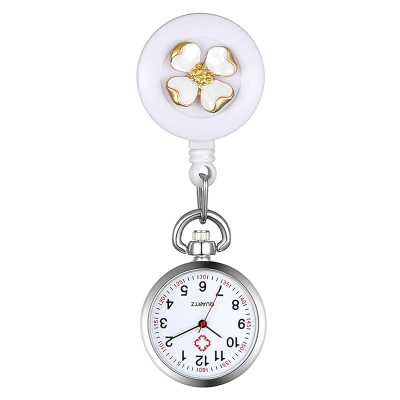 Lancardo nurse watch for nurses pocket watch pocket watch clip type unisex numbers Easy to see ladies baked varnish petals cute 3 color selection
Lancardo nurse watch for nurses pocket watch pocket watch clip type unisex numbers Easy to see ladies baked varnish petals cute 3 color selection