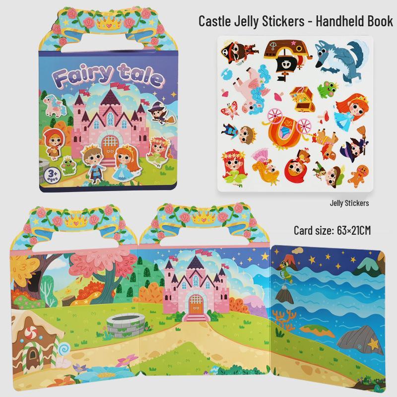 Cross-border Jelly Sticker Book: Educational Silicone Reusable Stickers for Baby Kindergarten Fun and Gifts
Cross-border Jelly Sticker Book: Educational Silicone Reusable Stickers for Baby Kindergarten Fun and Gifts