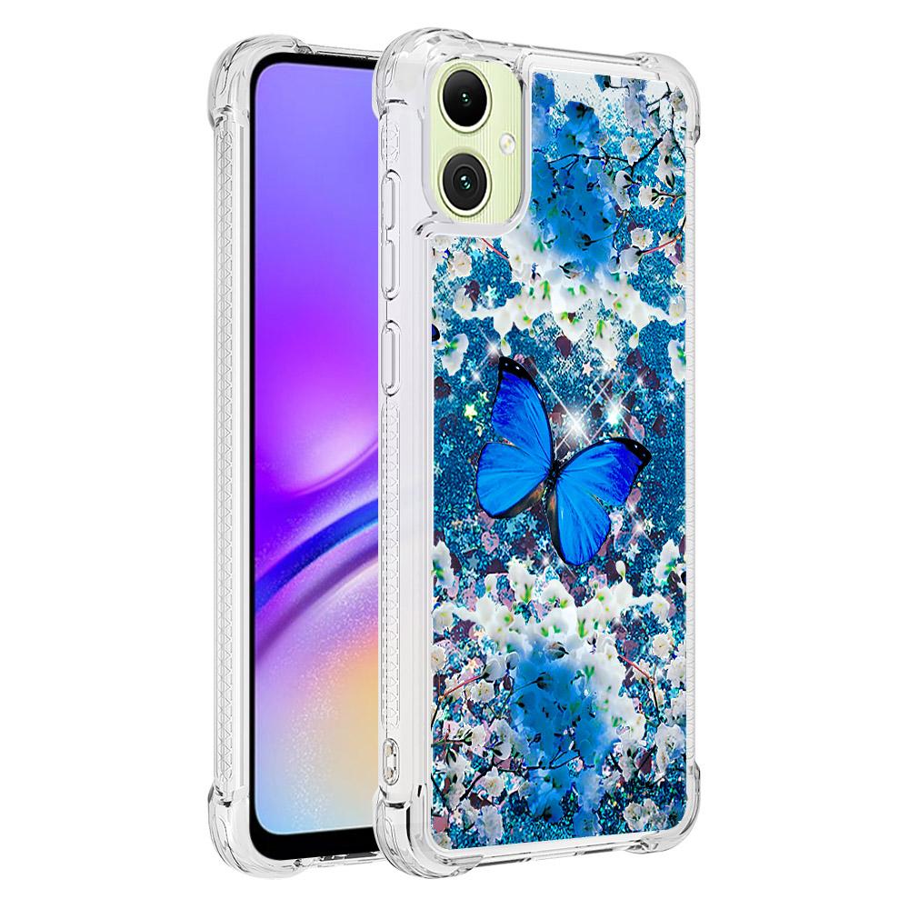 For Samsung Galaxy A05 4G TPU Case with Quicksand and Pattern Printed Blue Butterfly
For Samsung Galaxy A05 4G TPU Case with Quicksand and Pattern Printed Blue Butterfly