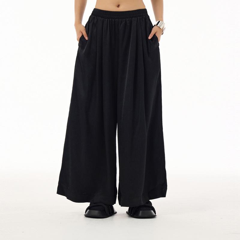2026 Summer Hong Kong Style Yamamoto Casual Loose Wide-Leg Pants One Size чорний
2026 Summer Hong Kong Style Yamamoto Casual Loose Wide-Leg Pants One Size чорний