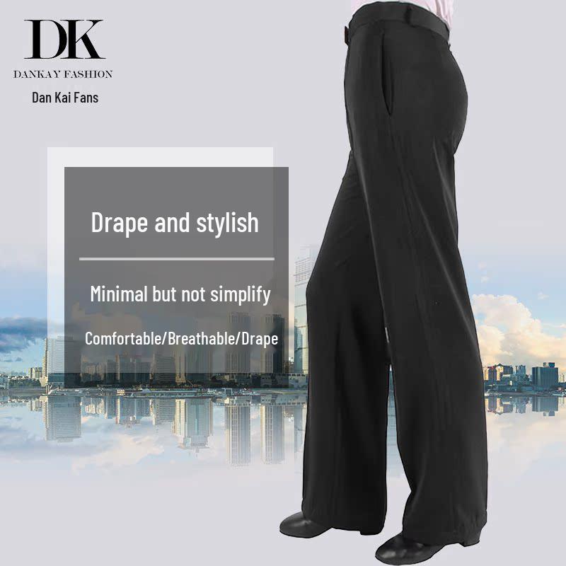 Dan Kai Men s Plus Size Ballroom Dance Wide-Leg Pants for Autumn/Winter - Latin & Modern Performance Competition. Waist 94cm
Dan Kai Men s Plus Size Ballroom Dance Wide-Leg Pants for Autumn/Winter - Latin & Modern Performance Competition. Waist 94cm