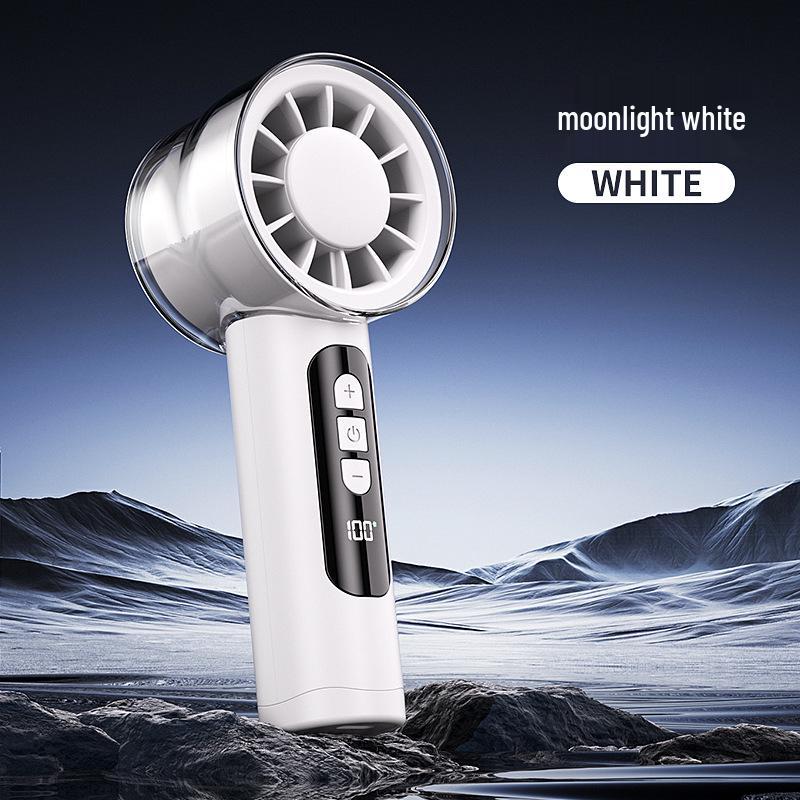 New USB Rechargeable Handheld Fan with Digital Display, Long Battery Life, Strong Turbine Airflow, for Outdoor and Portable Use Color Box Packaging
New USB Rechargeable Handheld Fan with Digital Display, Long Battery Life, Strong Turbine Airflow, for Outdoor and Portable Use Color Box Packaging