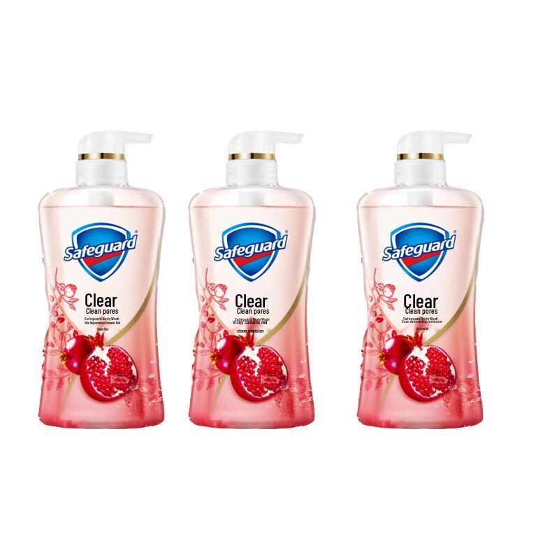 Safeguard Rejuvenating Red Pomegranate Shower Gel
Safeguard Rejuvenating Red Pomegranate Shower Gel