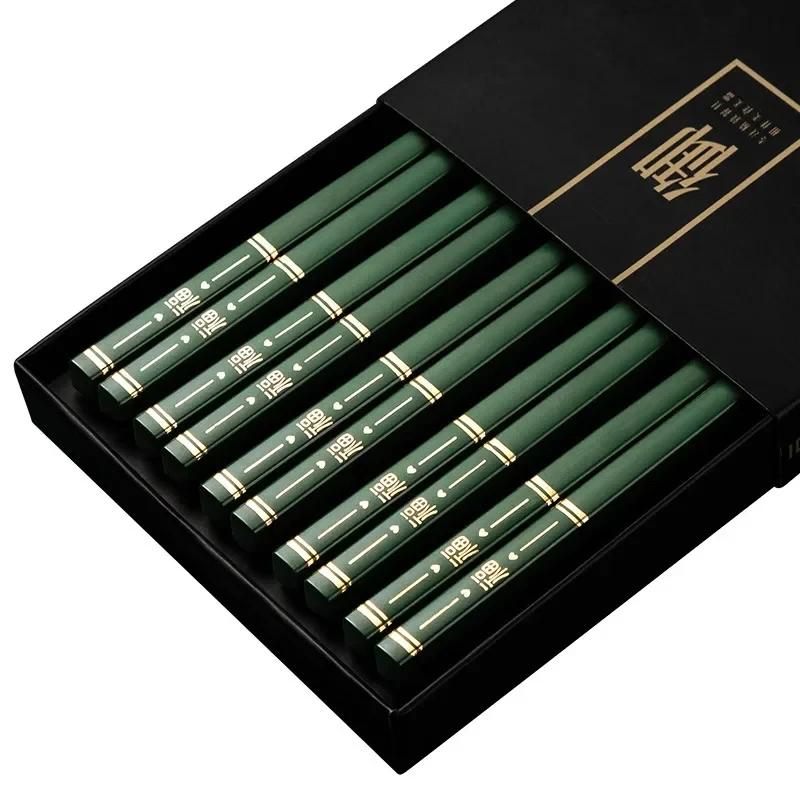 5Pairs High Quality Japanese Non-Slip Chopsticks Korean Hotel Restaurant Portable Healthy Food Stick Sushi Kitchen Chopsticks 5 Pairs Green A
5Pairs High Quality Japanese Non-Slip Chopsticks Korean Hotel Restaurant Portable Healthy Food Stick Sushi Kitchen Chopsticks 5 Pairs Green A