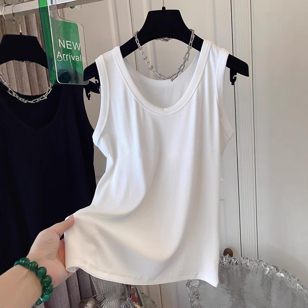 European Solid Color Racerback Tank Top: 2025 Spring/Summer Casual Slimming Camisole Extra Large чёрный
European Solid Color Racerback Tank Top: 2025 Spring/Summer Casual Slimming Camisole Extra Large чёрный