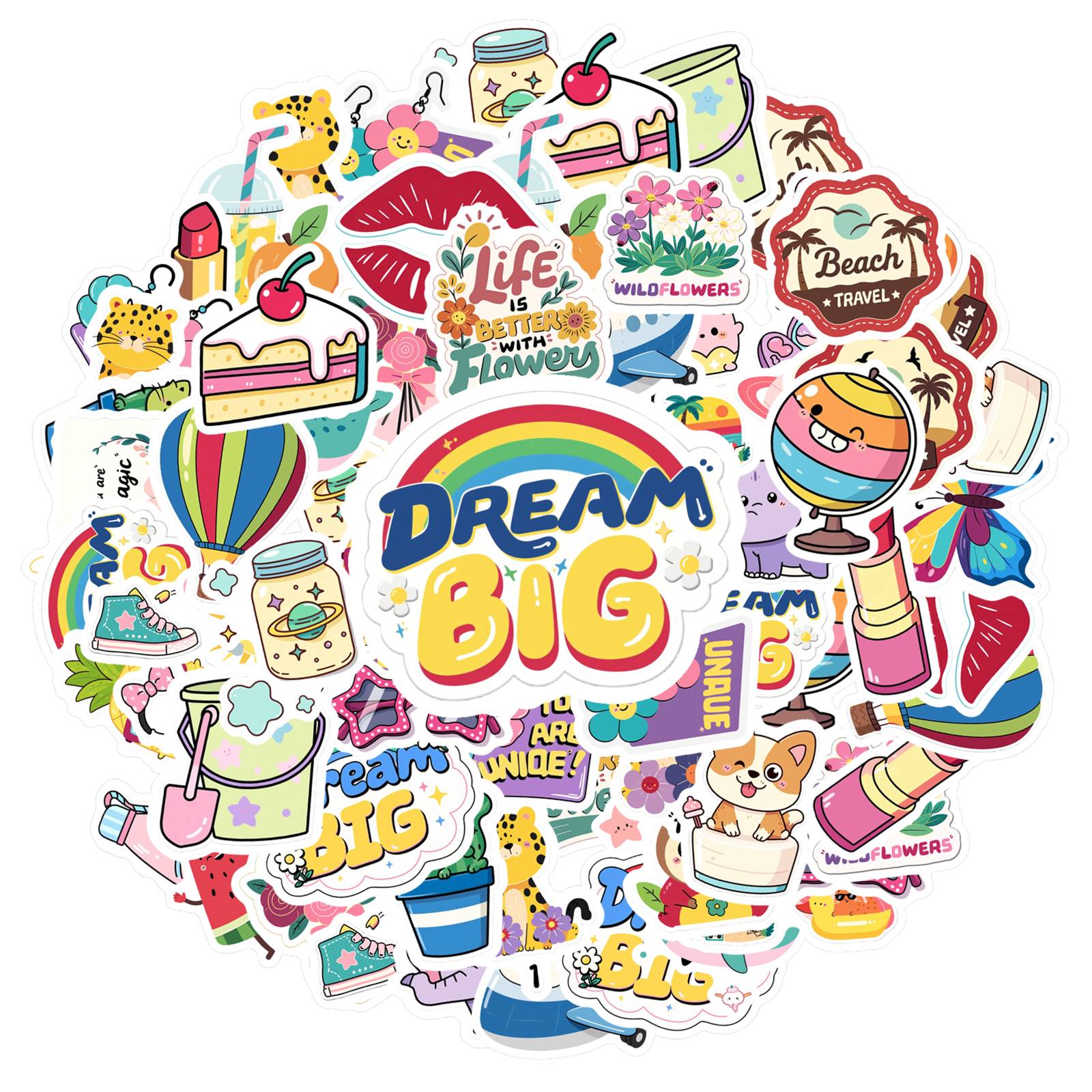 35pcs Colorful Travel Stickers Playful Nature Funny Stickers PVC Sticker For Notebook Luggage Mobile Phone Cup Guitar Laptop
35pcs Colorful Travel Stickers Playful Nature Funny Stickers PVC Sticker For Notebook Luggage Mobile Phone Cup Guitar Laptop