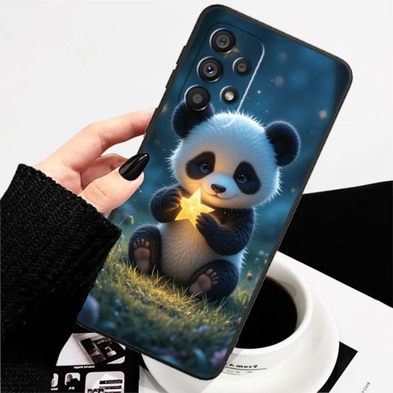 Cartoon Anime Panda Cute Phone Case For Samsung A73 A72 A71 A55 A54 A53 A52 A51 A13 A22 A16 A15 A12 A14 A26 A07 5G Black Galaxy A07 4G
Cartoon Anime Panda Cute Phone Case For Samsung A73 A72 A71 A55 A54 A53 A52 A51 A13 A22 A16 A15 A12 A14 A26 A07 5G Black Galaxy A07 4G