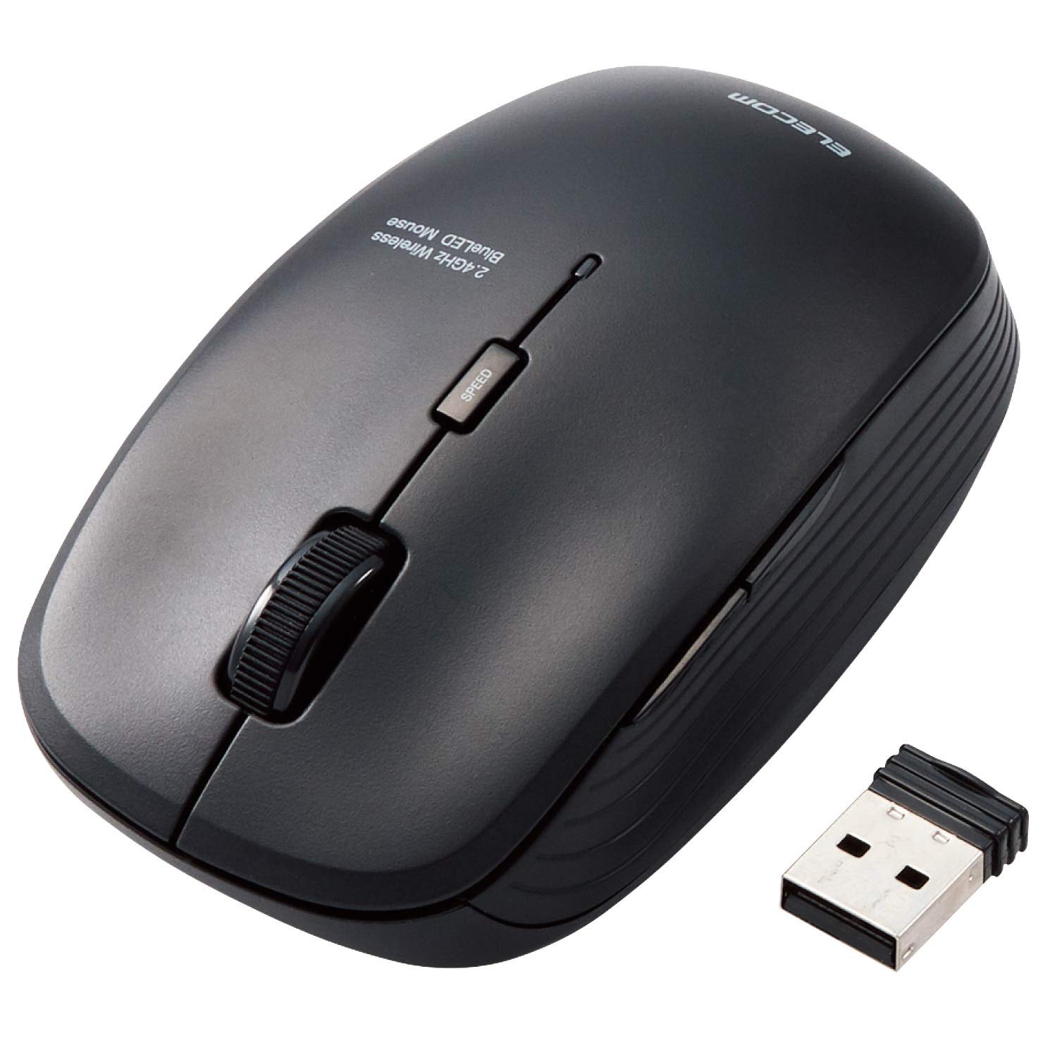 ELECOM Wireless Mouse 5 Buttons 3 Level Pointer Speed Variable Antibacterial Black M-BL21DBKBK
ELECOM Wireless Mouse 5 Buttons 3 Level Pointer Speed Variable Antibacterial Black M-BL21DBKBK