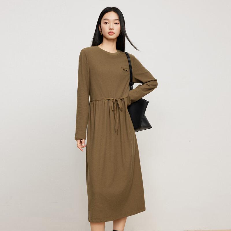Elva Island Women s Elegant Tied-Waist Mid-Length Long-Sleeve Dress S
Elva Island Women s Elegant Tied-Waist Mid-Length Long-Sleeve Dress S