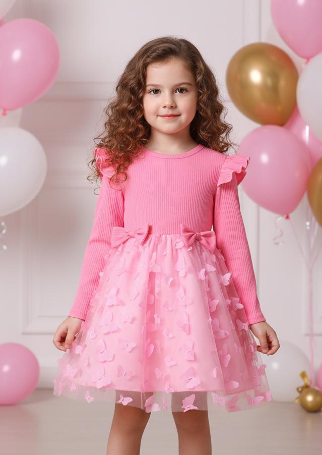 Long Sleeve Pink Tutu Dress for Toddler, Butterfly Bowknot Princess Tulle Dress for Girl Birthday Party 1-8Y 1-2Y розовый
Long Sleeve Pink Tutu Dress for Toddler, Butterfly Bowknot Princess Tulle Dress for Girl Birthday Party 1-8Y 1-2Y розовый