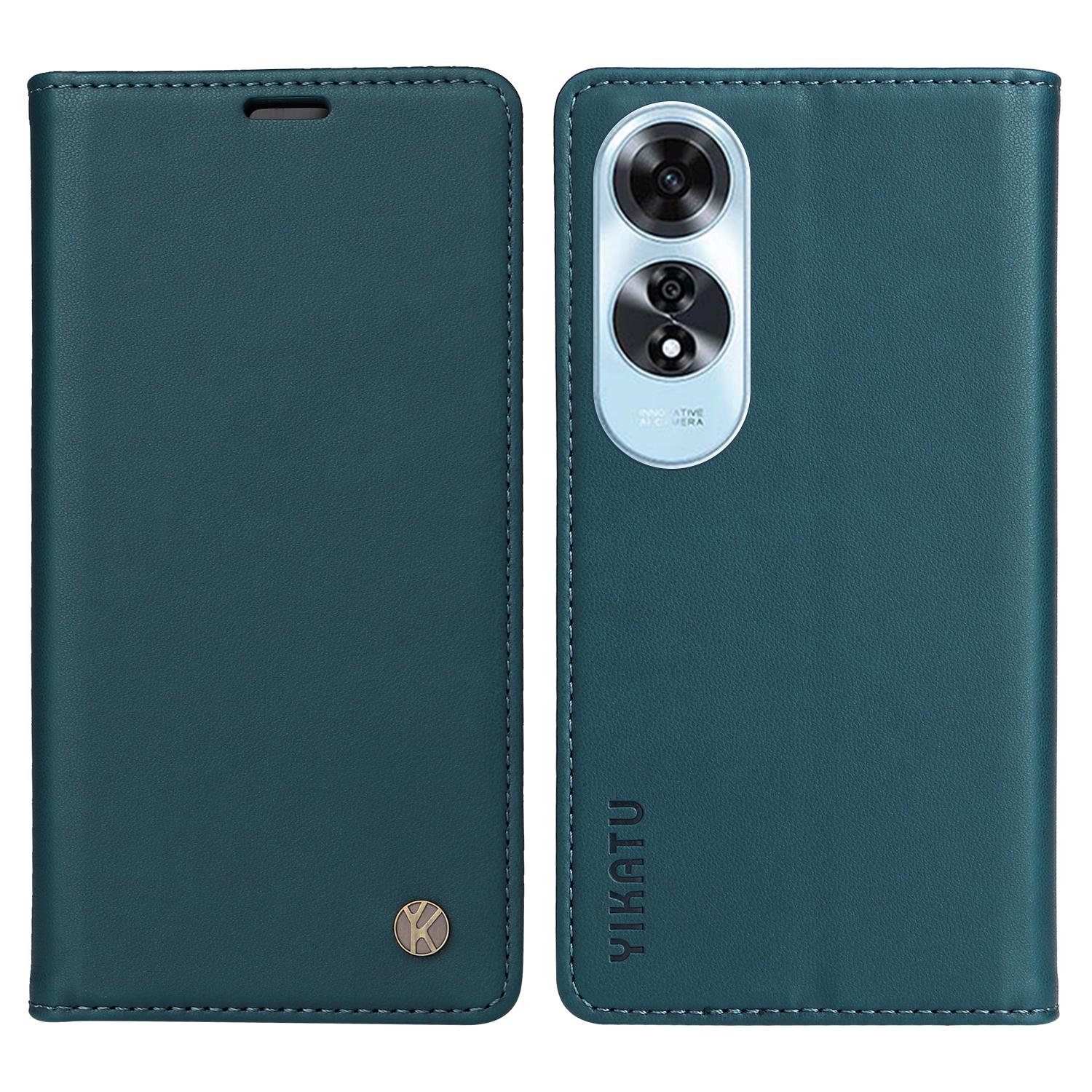 YIKATU YK-001 для Oppo A60 4G Case Stand View Magnetic Protect PU Leather Phone Cover Green
YIKATU YK-001 для Oppo A60 4G Case Stand View Magnetic Protect PU Leather Phone Cover Green