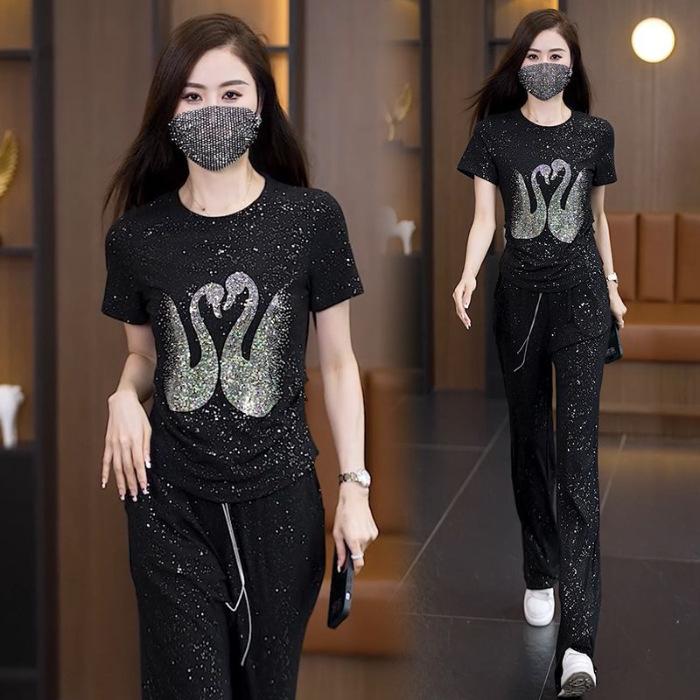 Diamond Suit, Female Design Sense, Thin Temperament, Short-sleeved Fashionable Two-piece Suit L чёрный
Diamond Suit, Female Design Sense, Thin Temperament, Short-sleeved Fashionable Two-piece Suit L чёрный