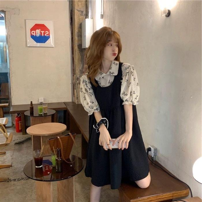 Petite Japanese Soft Girl Floral JK Dress – Black Straps Summer Edition L
Petite Japanese Soft Girl Floral JK Dress – Black Straps Summer Edition L