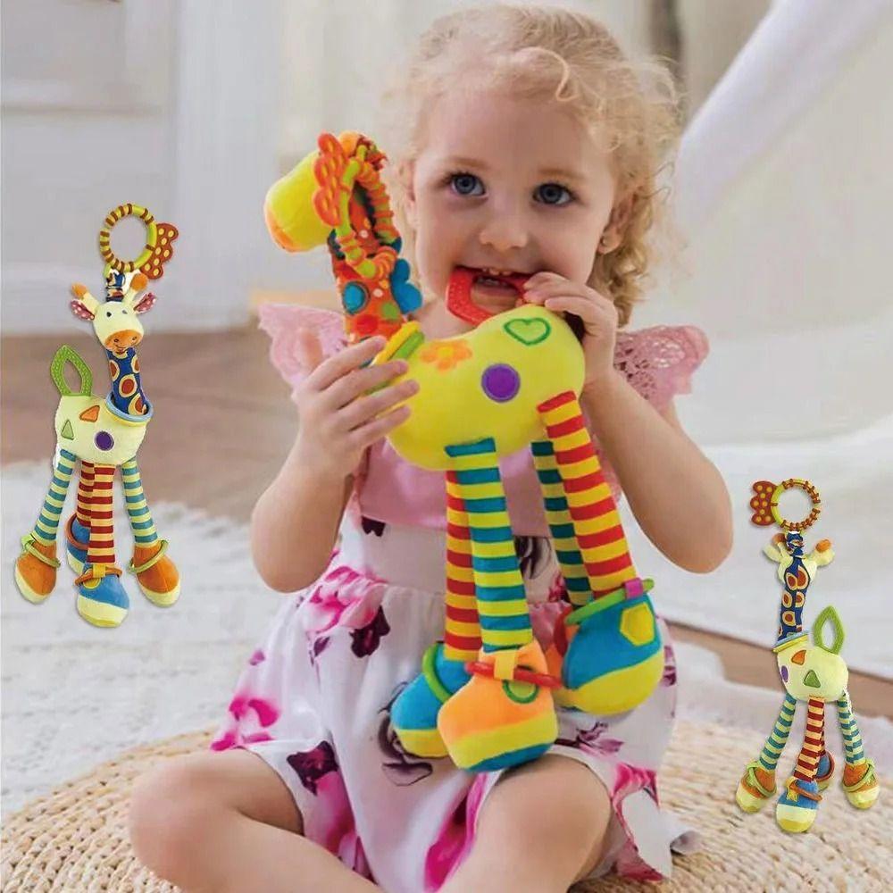 PP Cotton Soft Giraffe Animal Toys Cartoon Giraffe Animal Rattle Toys Plush Giraffe Toys Teether
PP Cotton Soft Giraffe Animal Toys Cartoon Giraffe Animal Rattle Toys Plush Giraffe Toys Teether