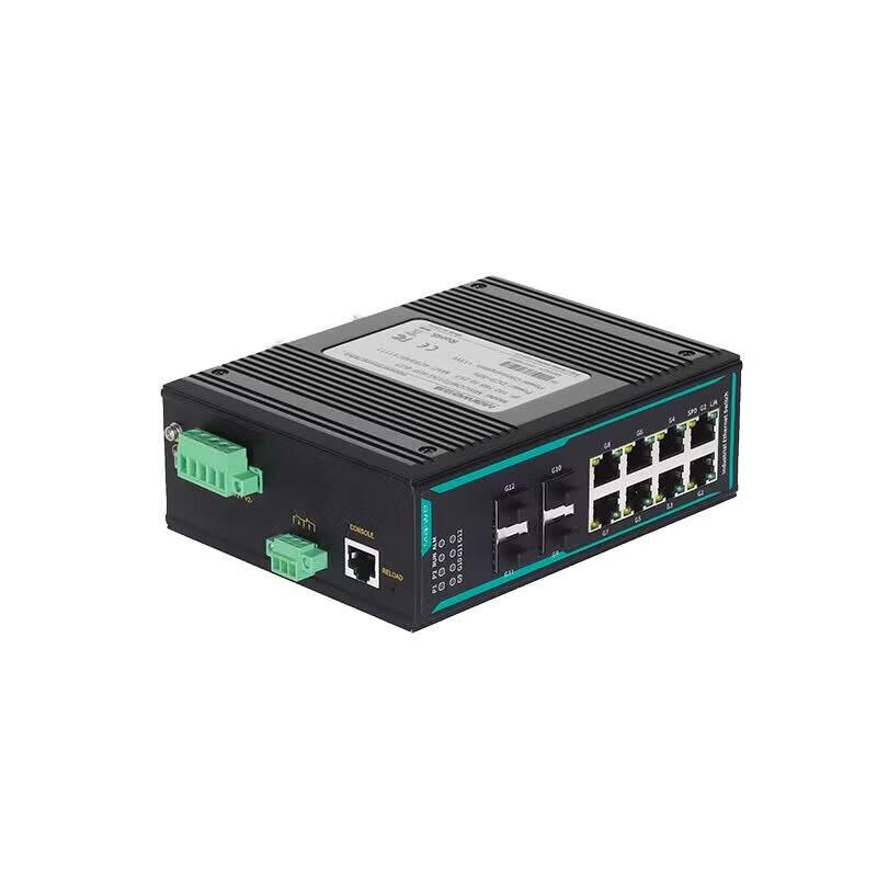 Maiwei 12-Port Gigabit Industrial Managed Fiber Optic Switch
Maiwei 12-Port Gigabit Industrial Managed Fiber Optic Switch