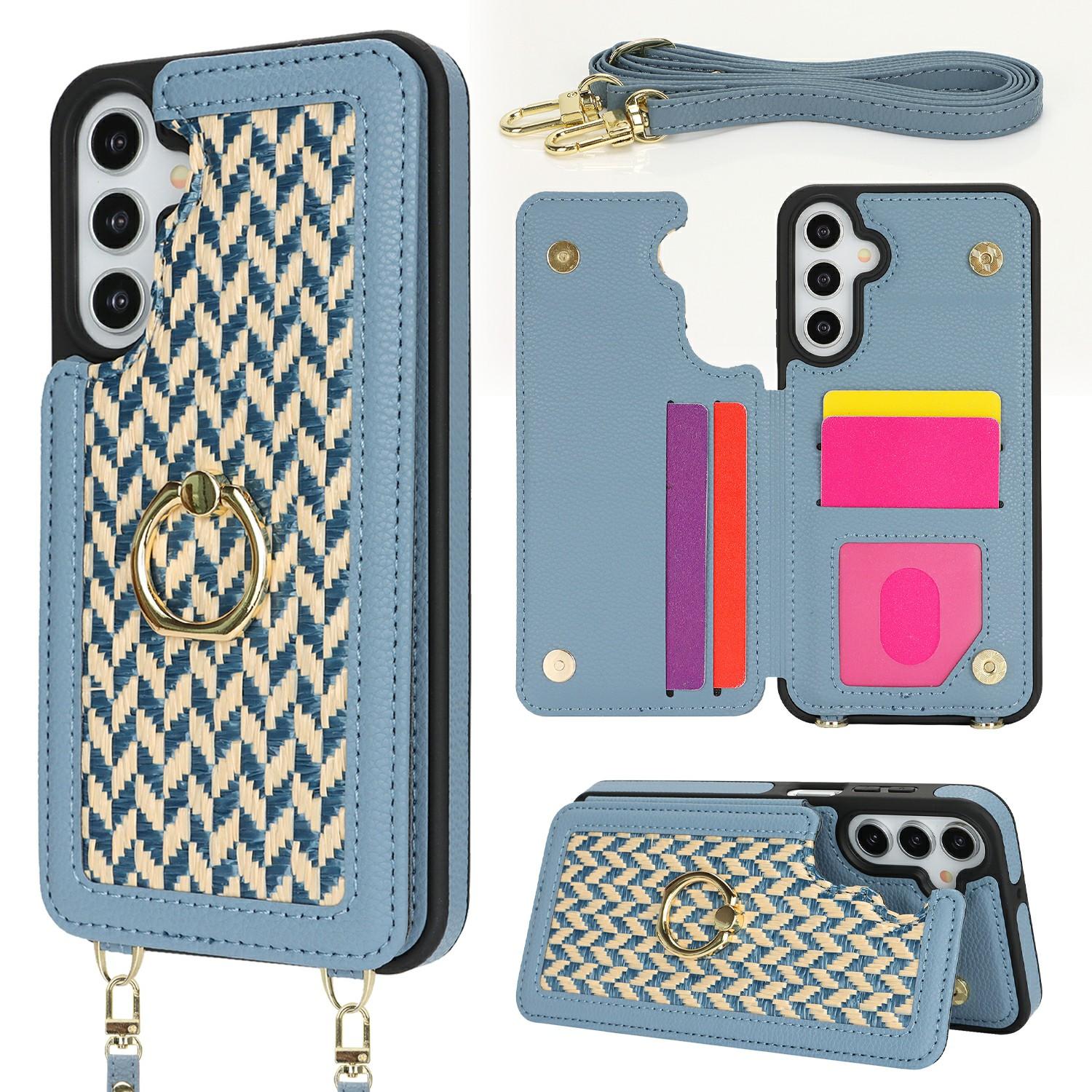 For Samsung Galaxy A15 5G/4G Case with Card Holder, Kickstand, RFID Blocking PU+TPU Phone Back Cover A
For Samsung Galaxy A15 5G/4G Case with Card Holder, Kickstand, RFID Blocking PU+TPU Phone Back Cover A