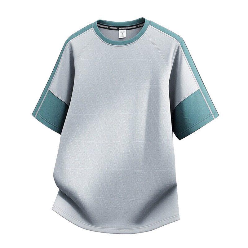 2026 Summer Ice Silk Quick Dry Men s Trendy Short Sleeve Round Neck Top XL сірий колір
2026 Summer Ice Silk Quick Dry Men s Trendy Short Sleeve Round Neck Top XL сірий колір