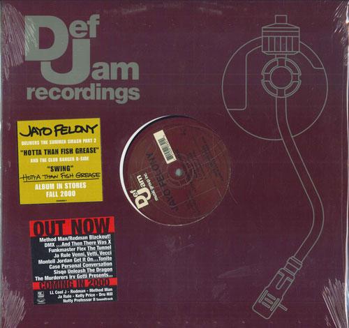LP Record JAYO FELONY - Hotta Than Fish Grease 3145628321 Def Jam Recordi 2000 US Rap & Hip-Hop/R&B
LP Record JAYO FELONY - Hotta Than Fish Grease 3145628321 Def Jam Recordi 2000 US Rap & Hip-Hop/R&B