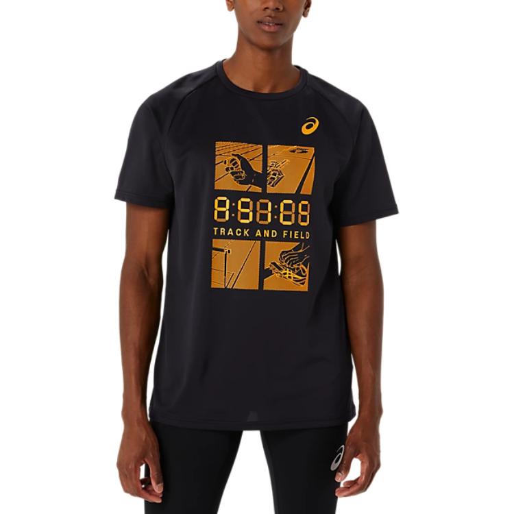 Asics Soft Comfortable Versatile Sports Short Sleeve T-Shirt Men Tops Black 2091A673-001 S
Asics Soft Comfortable Versatile Sports Short Sleeve T-Shirt Men Tops Black 2091A673-001 S